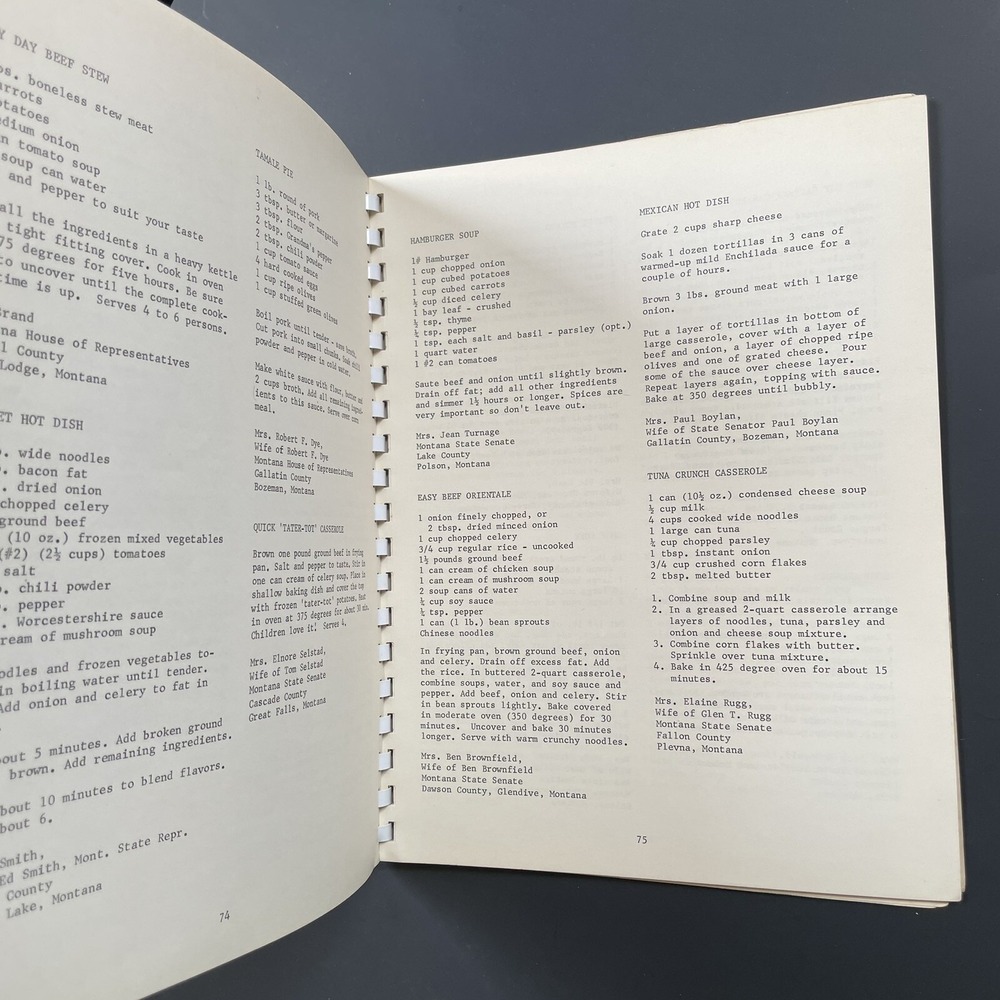 VTG 1970 KFYR Radio Station VIP Cookbook Vintage Recipe Book Kitchen Collectible - Picture 5 of 6
